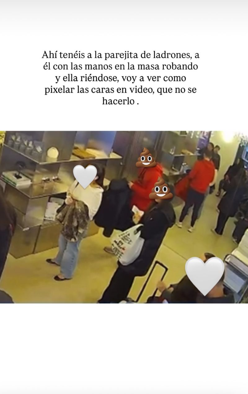 Violeta expone a los ladrones de una camiseta en 'Maison Matcha' ¡PILLADOS!