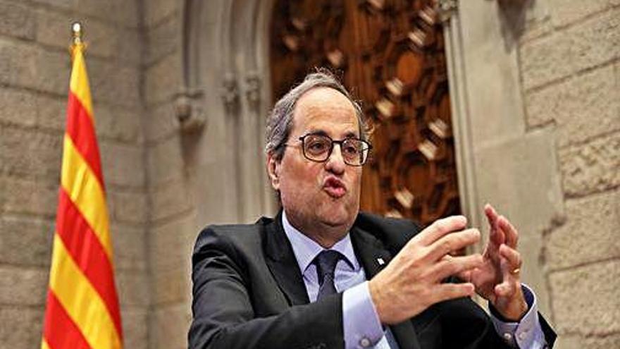 Torra exigeix un mediador  a la propera la taula de diàleg