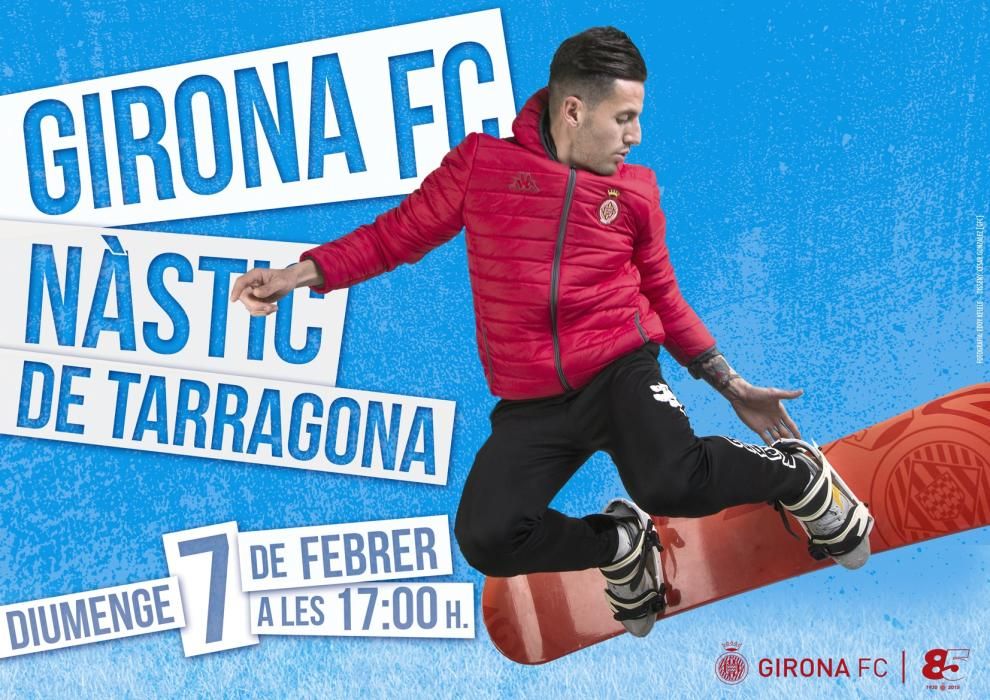 Tots els pòsters promocionals del Girona FC