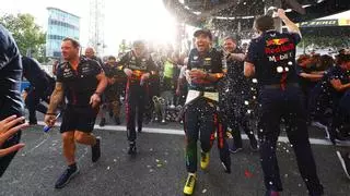 La última 'puya' de Verstappen a Pérez