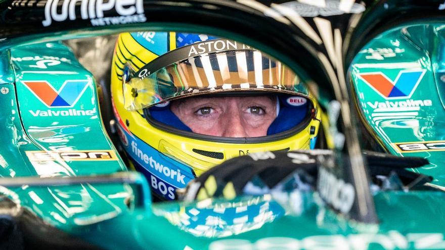 Alonso, exhausto: &quot;Las condiciones eran duras, una carrera fea de conducir&quot;