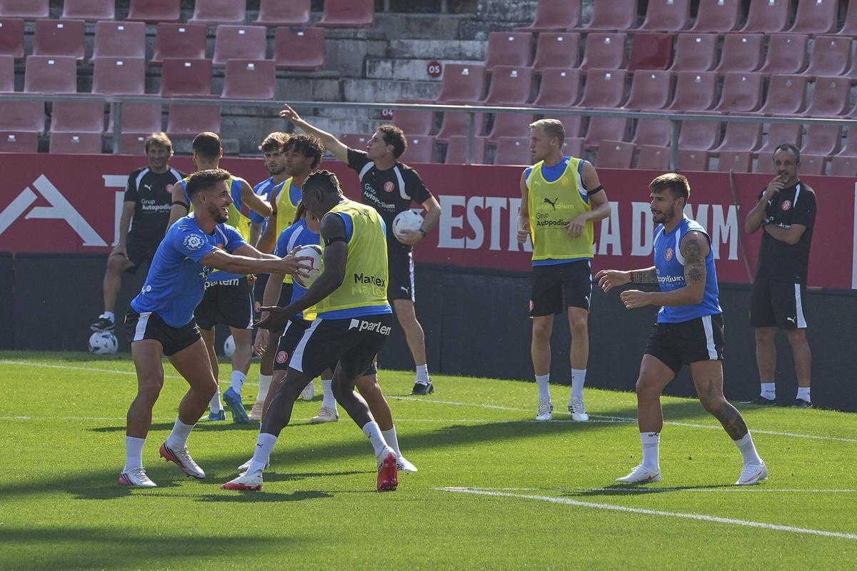 Les millors imatges de l'entrenament del Girona FC