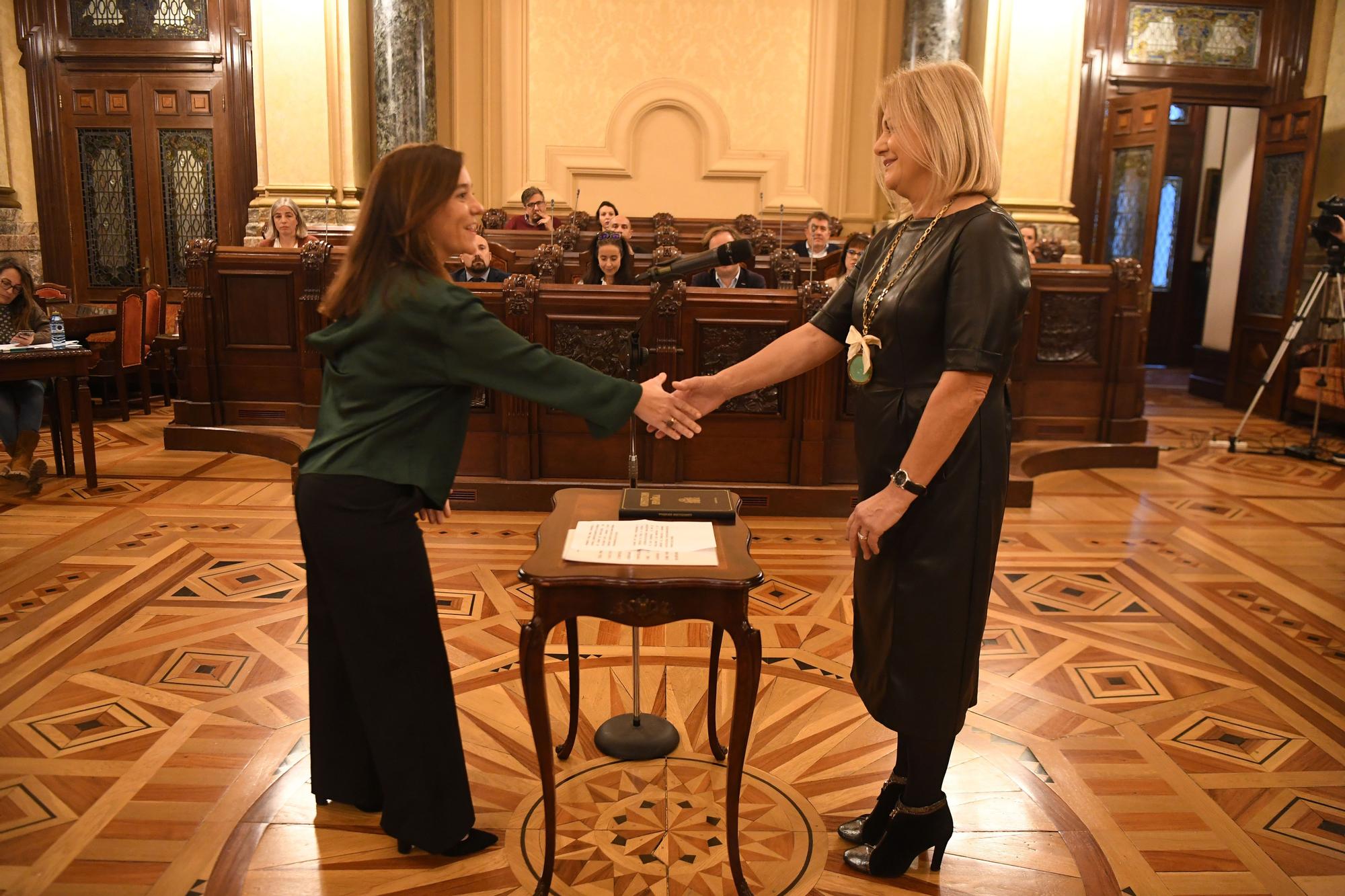 Pleno en A Coruña: Susana Soneira toma posesión y el Gobierno local anuncia la congelación de tasas e impuestos