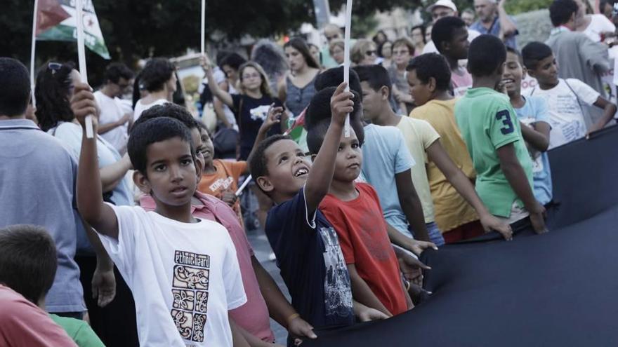 Manifestación por la libertad del Sáhara