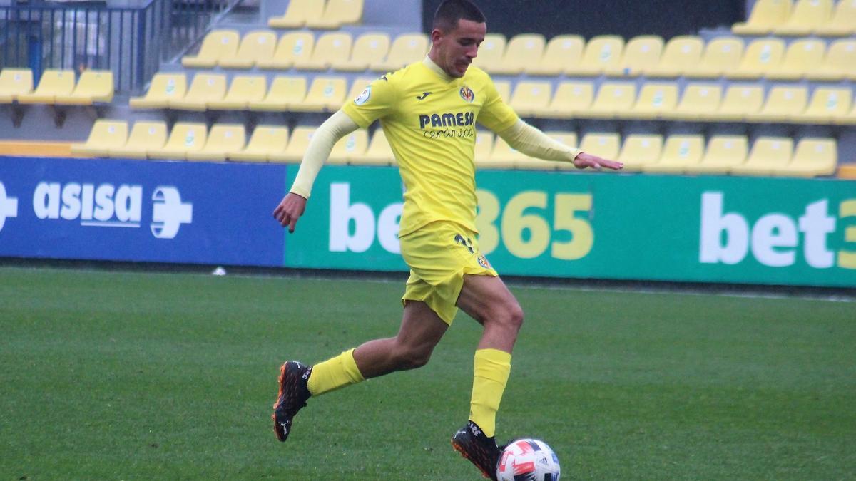 Iván Ramos fue el autor de los dos goles del Villarreal C ante el Benigánim.