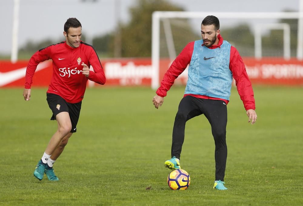 Entrenamiento del Sporting