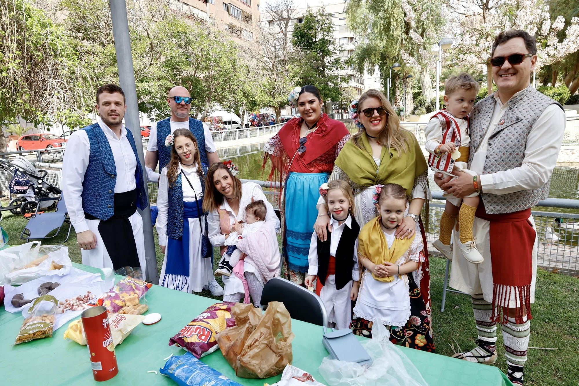 Ambiente en las calles de Murcia durante el Bando de la Huerta