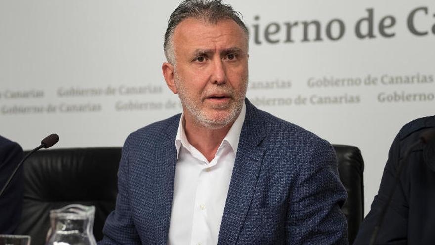 El presidente del Gobierno canario, Ángel Víctor Torres, en una imagen de archivo.