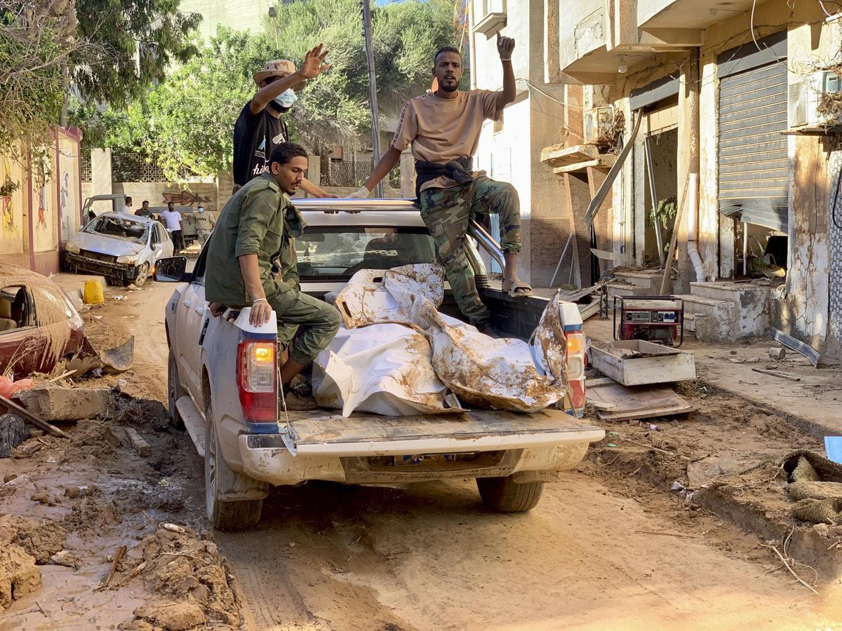 Libia, en ruinas tras las devastadoras inundaciones