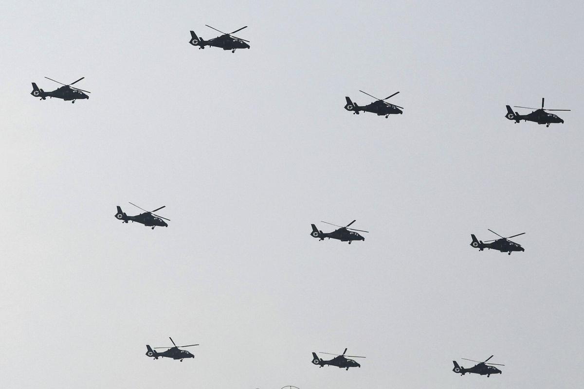 El desfile militar de Pekín, en imágenes.