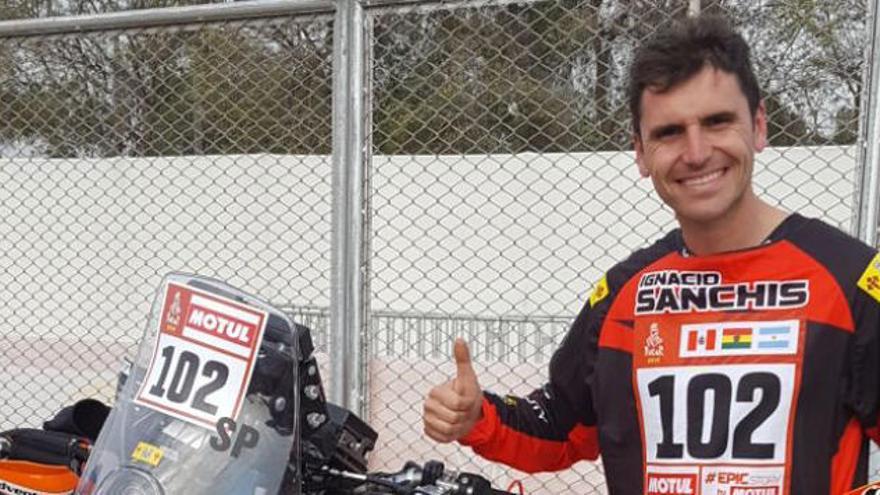 El Dakar impide a Nacho Sanchis tomar la salida