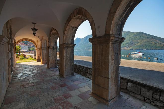 Perast, un enclave idílico en la bahía de Kotor.