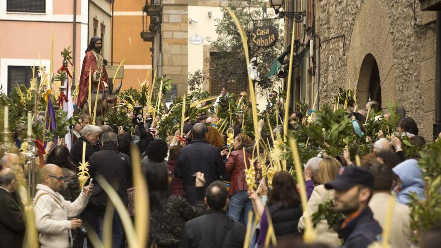 El domingo de Ramos en Asturias: ¿Sin bendición pueden llevarse palmas a la  iglesia? - La Nueva España