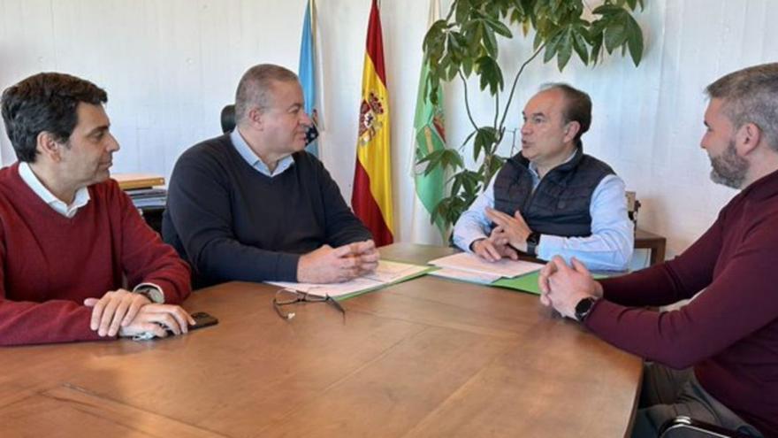 Crespo aborda el peaje de la AP-53 con senadores de Murcia