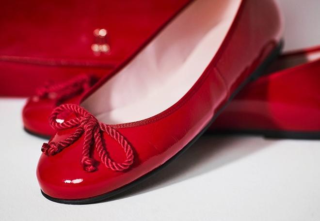 Bailarinas rojas de la nueva colección de Pretty Ballerinas