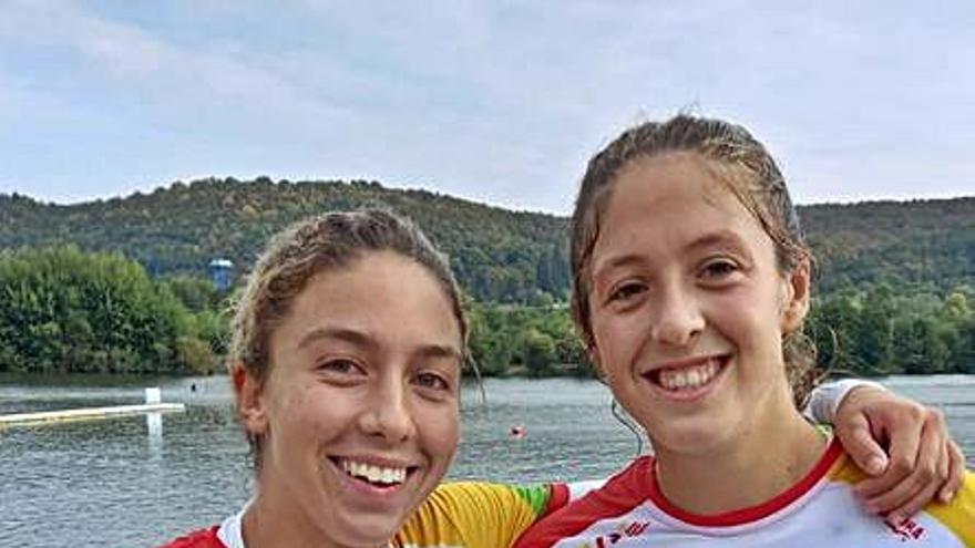 Sandra Leira y Marta Mourelos finalizaron quintas en Pitesti.