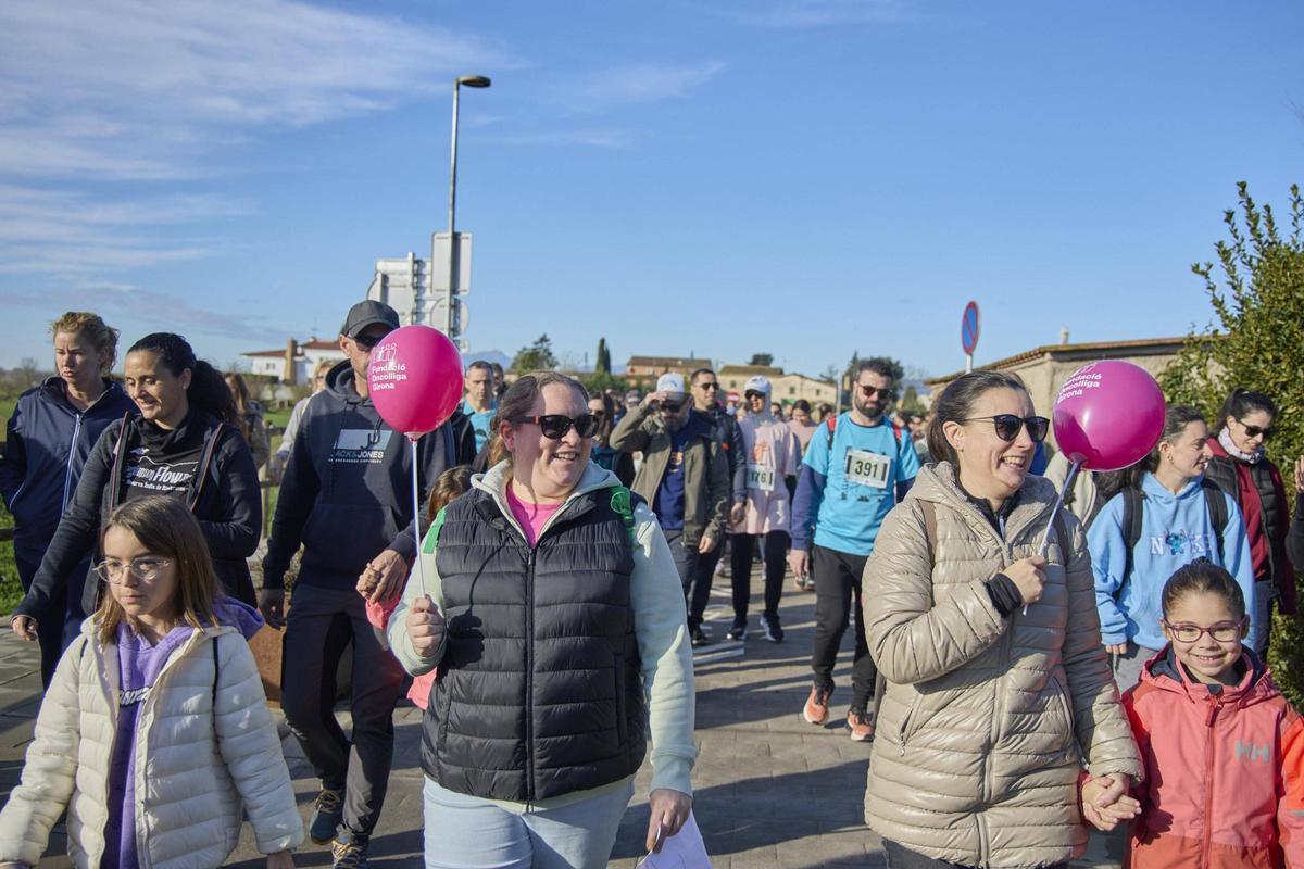 Imatges de la Run4Cancer a Riudellots de la Selva