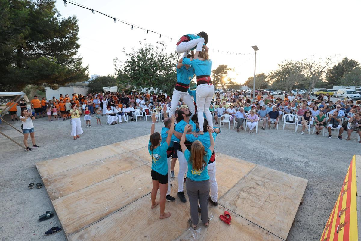 Una noche de Sant Joan que reivindica el «decrecimiento» en Ibiza