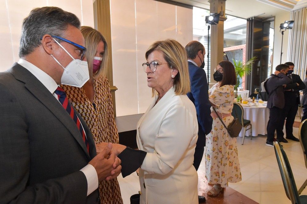 Augusto Hidalgo, en el Foro de Prensa Ibérica en Canarias