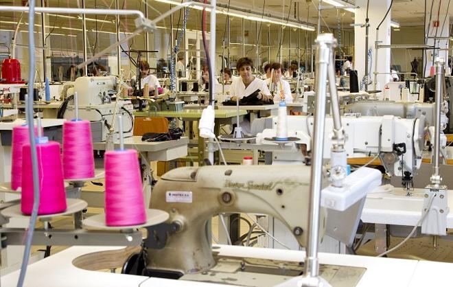 Fábrica textil de Inditex en Arteixo, La Coruña