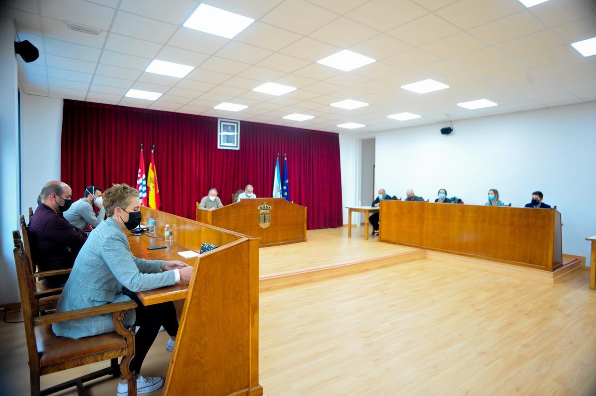 El pleno celebrado la semana pasada, cuando socialistas y nacionalistas rechazaron el presupuesto y forzaron la cuestión de confianza debatida ayer.