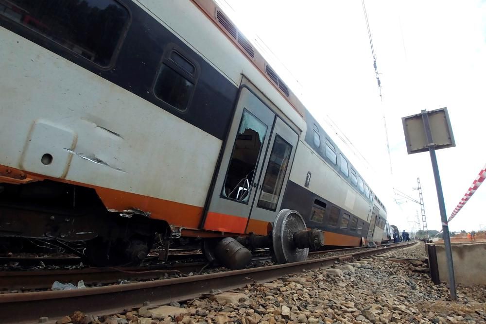 Un tren descarrila y deja al menos seis muertos y 86 heridos en Marruecos