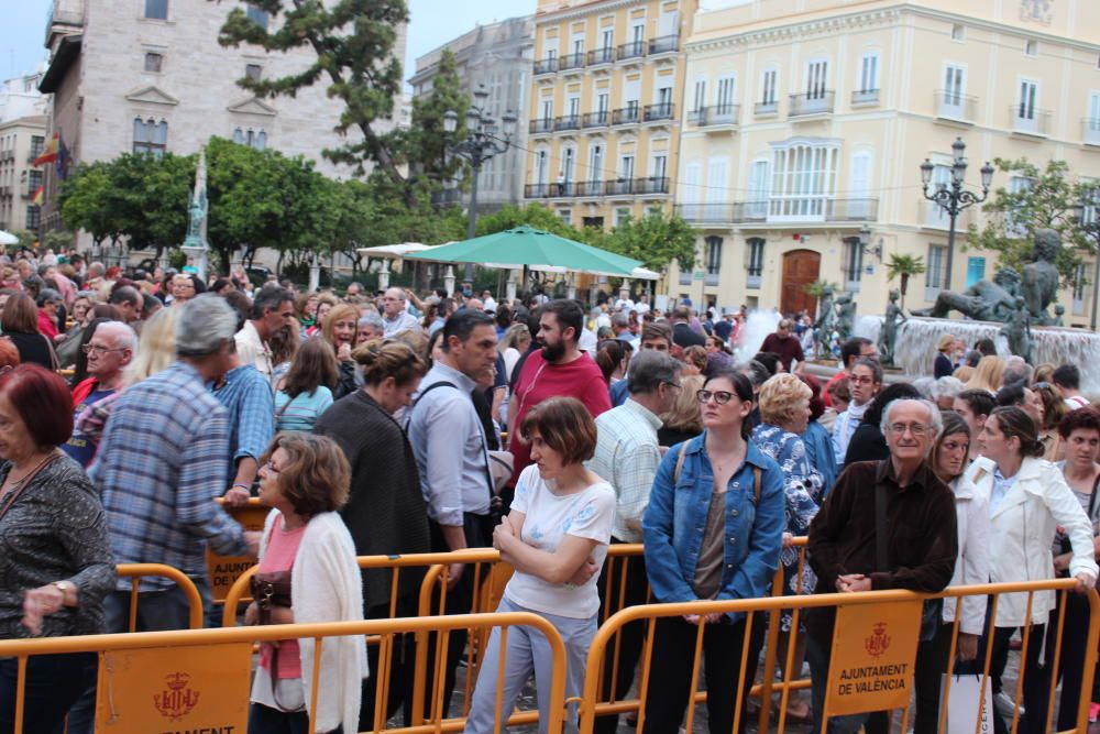 Besamanos a la Virgen de los Desamparados