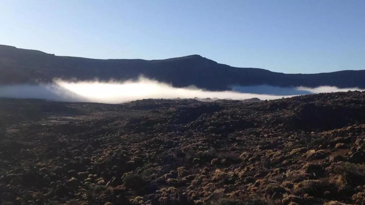 Descubren un gran 'lago' de aire gélido en las faldas del Teide: "Hemos registrado temperaturas de hasta -16 grados"