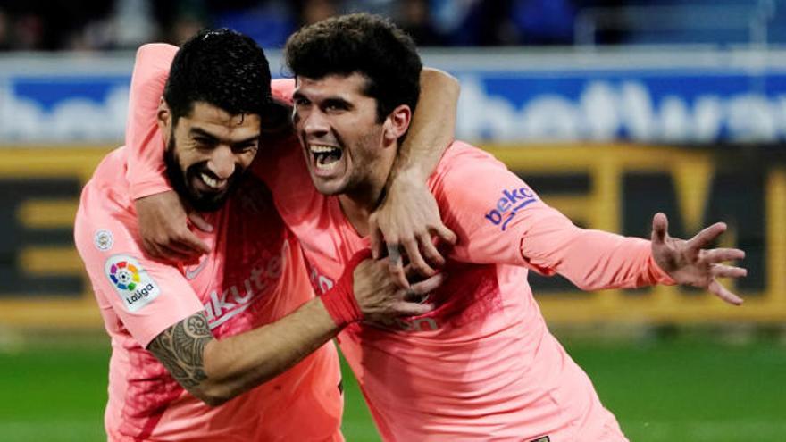 LaLiga Santander: Els gols de l'Alabès - Barcelona (0-2)
