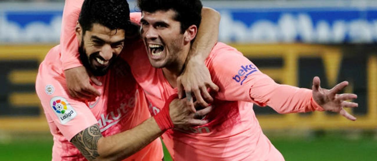 LaLiga Santander: Els gols de l'Alabès - Barcelona (0-2)