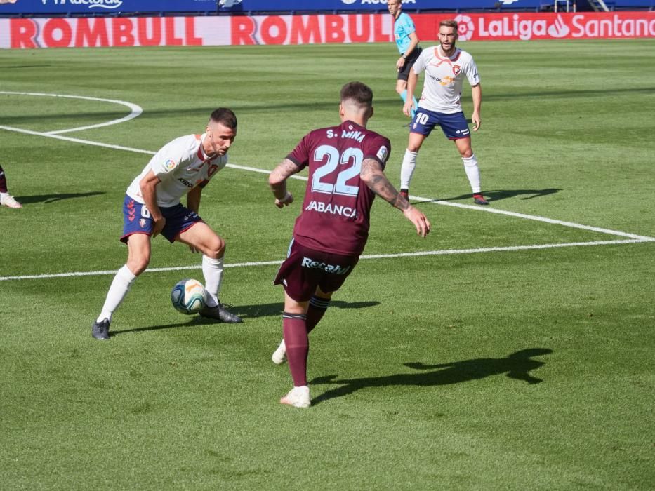 Las mejores imágenes del Osasuna - Celta. // Eduardo Sanz Nieto (LOF) | Villar López (EFE)