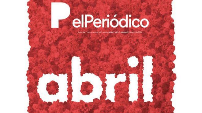 Portada del suplement ‘Abril’.