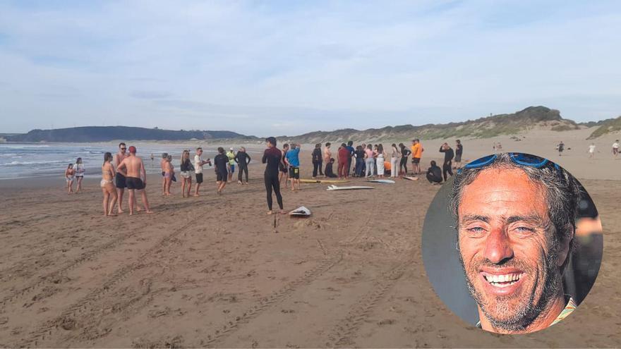 Conmoción por el fallecimiento de Jacobo Rodríguez, el surfista rescatado grave, tras una indisposición, en la playa de Salinas