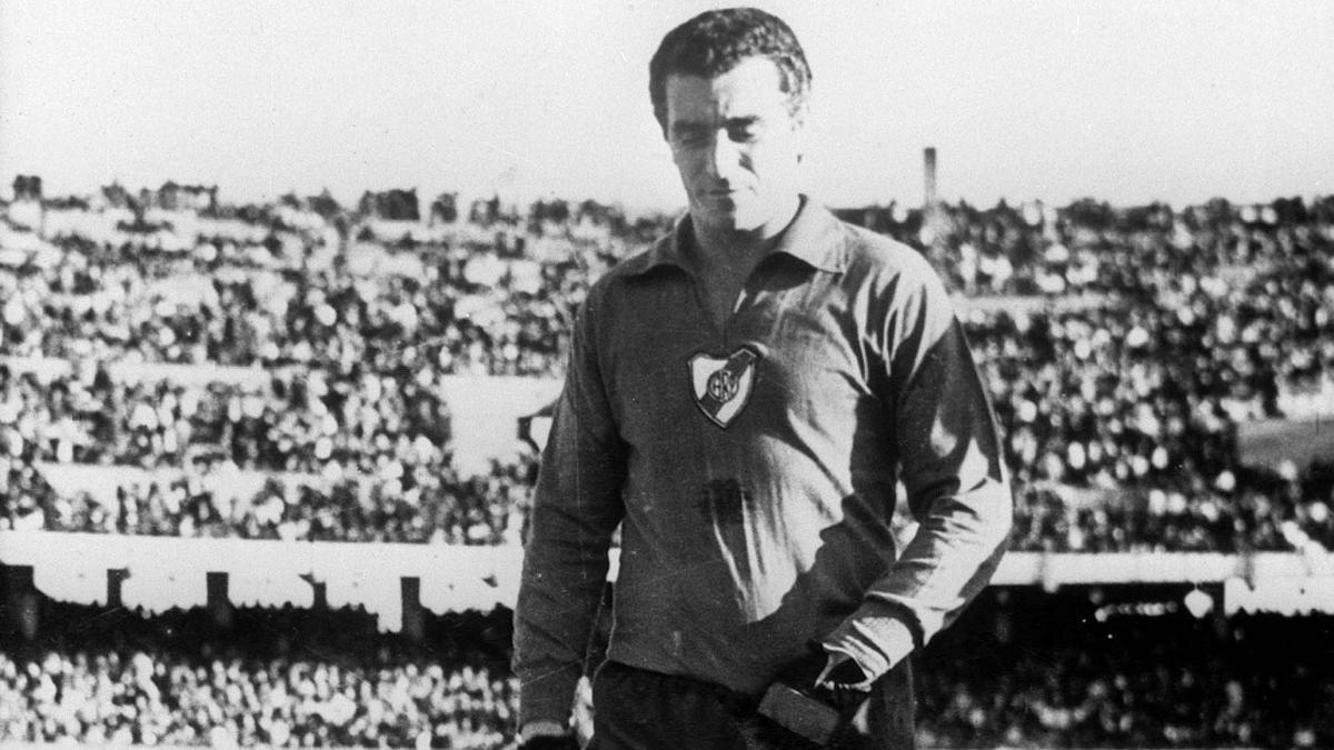 Amadeo Carrizo durante sus días en River Plate