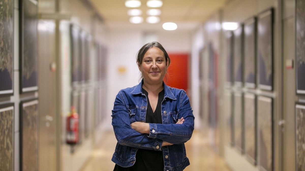 La directora general de Energia, Marta Morera, en el Departament de Territori.
