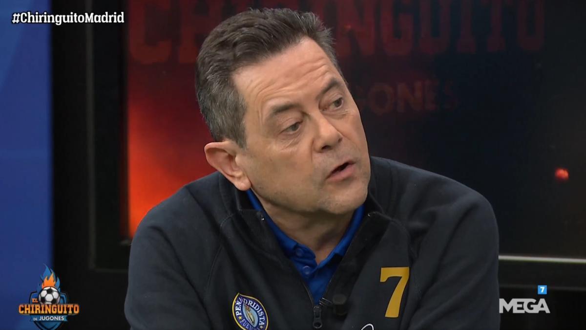 Tomás Roncero muy afectado en El Chiringuito por el incidente racista a Vinicius