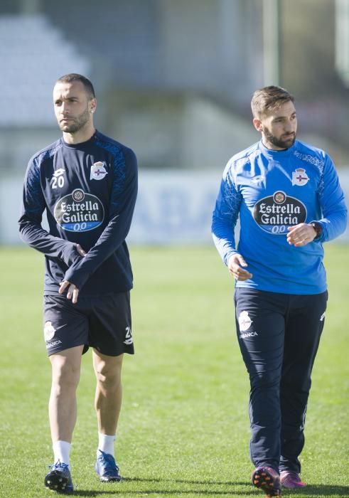 Entrenamiento del Deportivo 9 de marzo