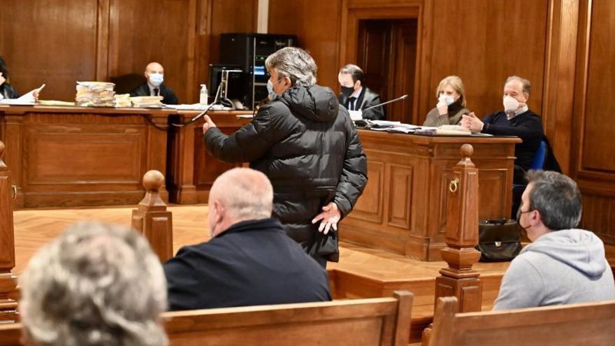 Un momento del juicio oral celebrado en el mes de enero. | RAFA VÁZQUEZ