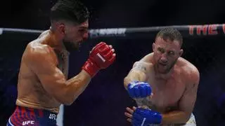 El sueño americano de Topuria acabó en pesadilla: así desmontó Gaethje al campeón