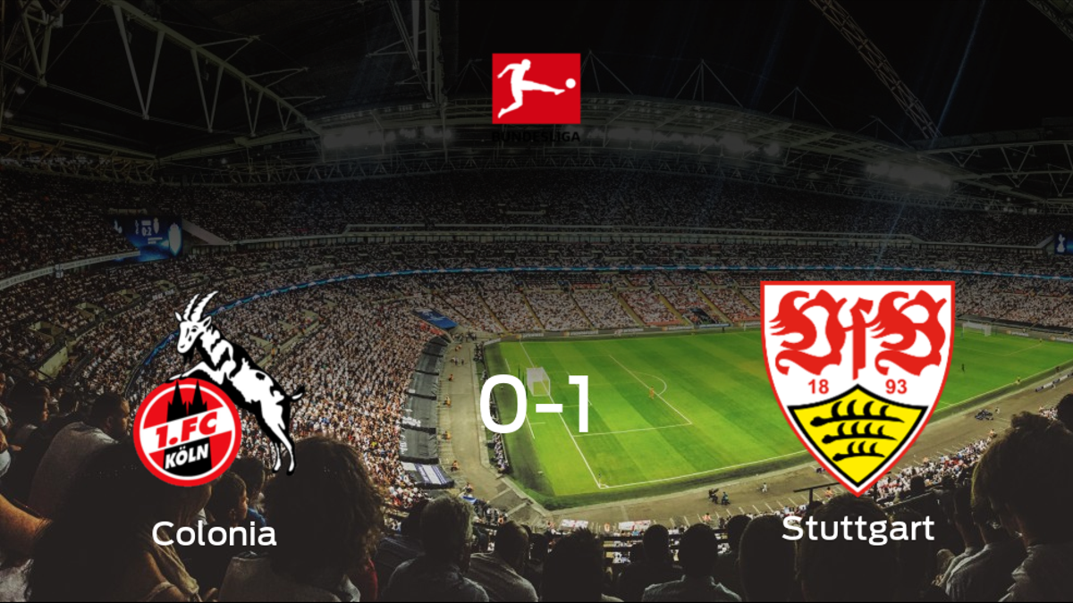 El Stuttgart gana 0-1 al Colonia y se lleva los tres puntos