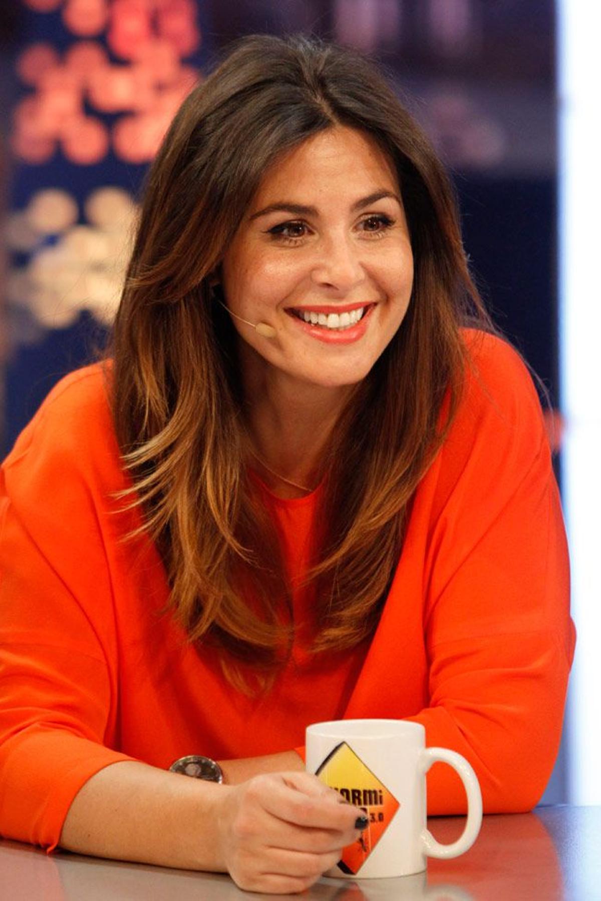 Nuria Roca, en un programa de 'El Hormiguero'