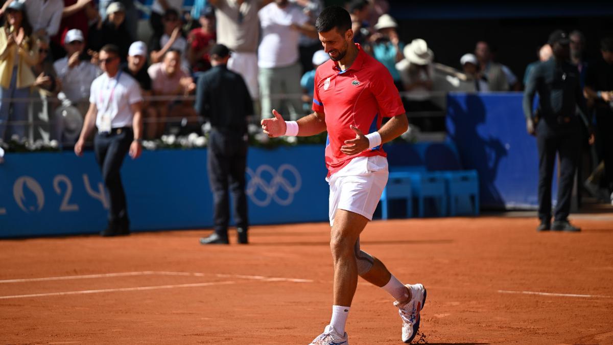 Novak Djokovic, en una foto de archivo en los Juegos Olímpicos de París