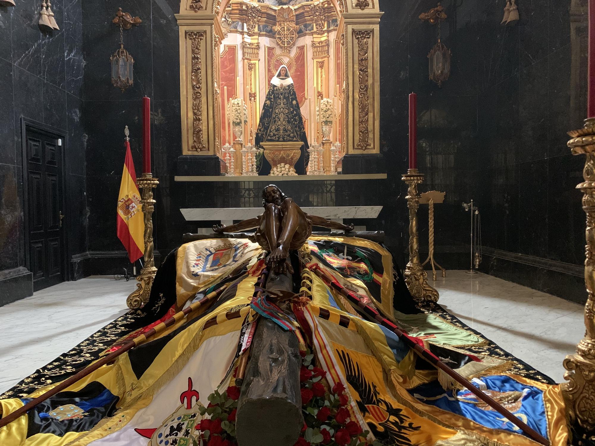 Cristo de la Buena Muerte y Virgen de la Soledad.