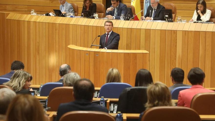 Pleno del Parlamento de Galicia. // Xoan Álvarez