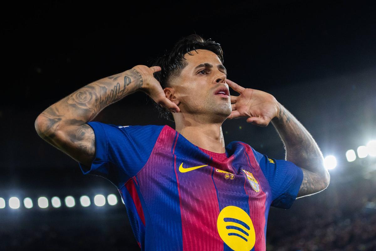 Cancelo, en un partido ante el Betis