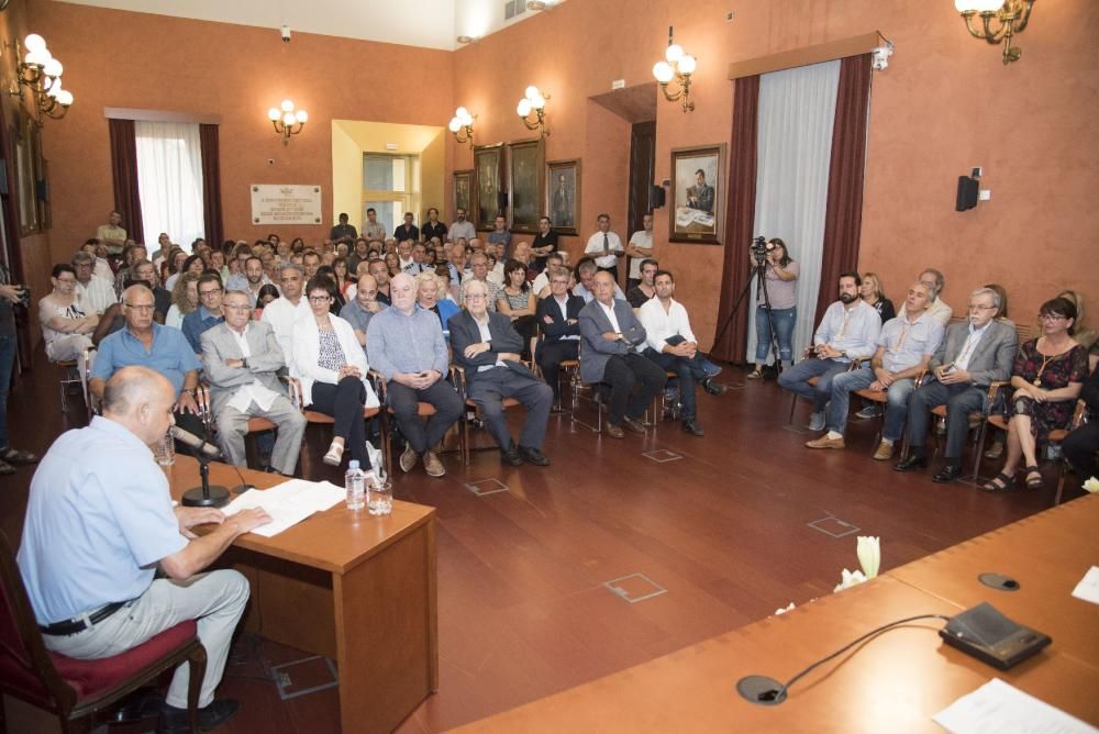 Acte per lliurar a Josep Rueda la medalla de la Ciutat al mèrit Cívic