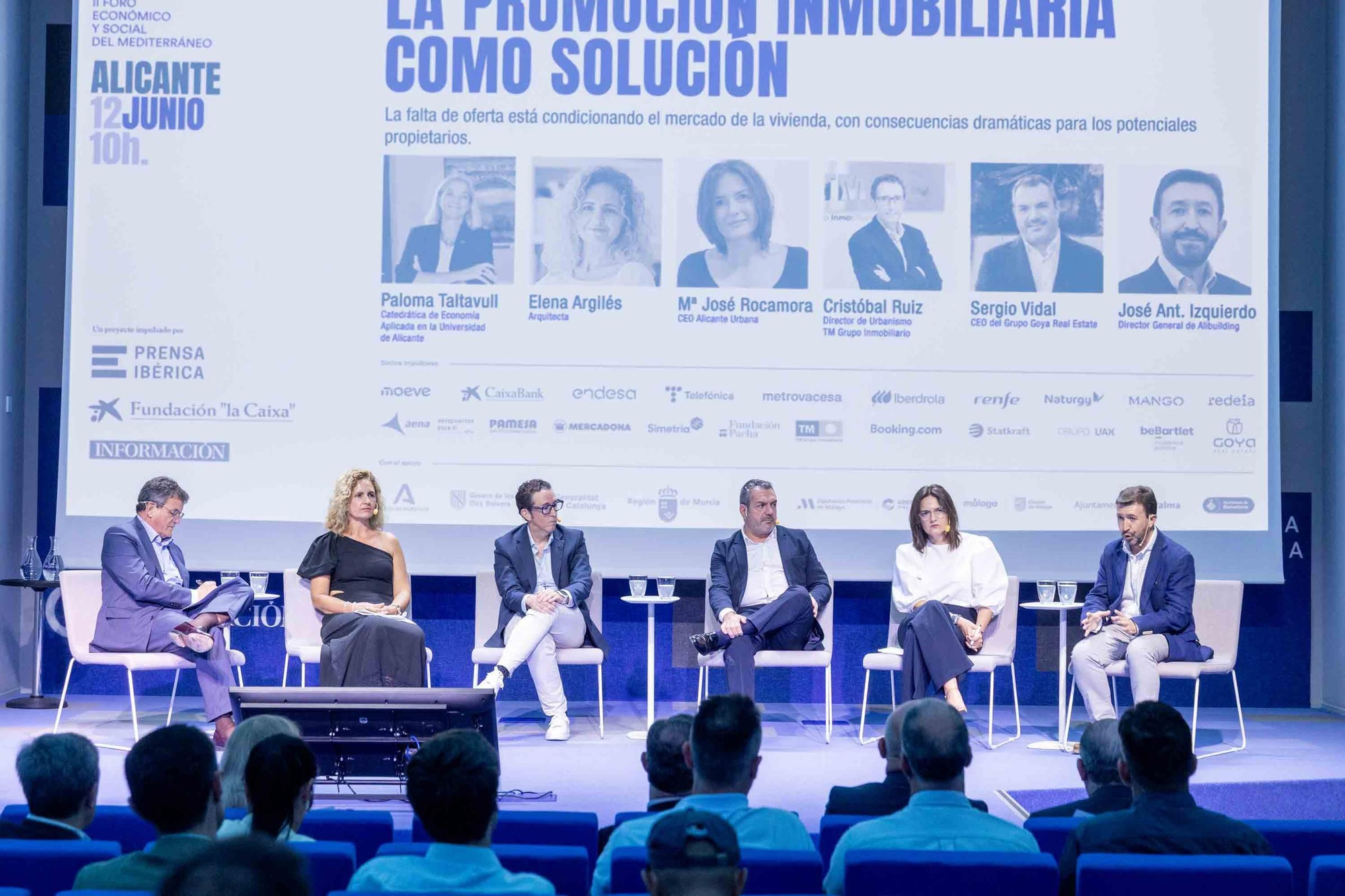 Foro Mediterráneo: "la promoción inmobiliaria como solución" – celebrado en el Club INFORMACIÓN