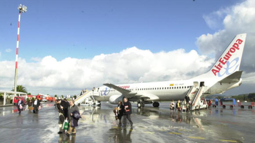 Air Europa en Alvedro.