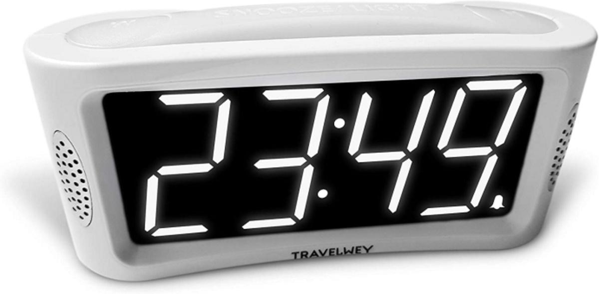 Travelwey despertador digital LED.