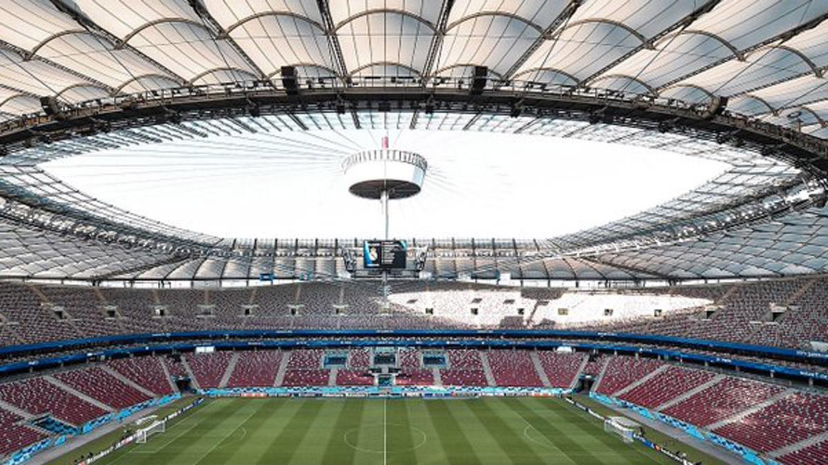 Una imagen del Estadio Nacional de Varsovia, escenario de la final de la Supercopa de Europa